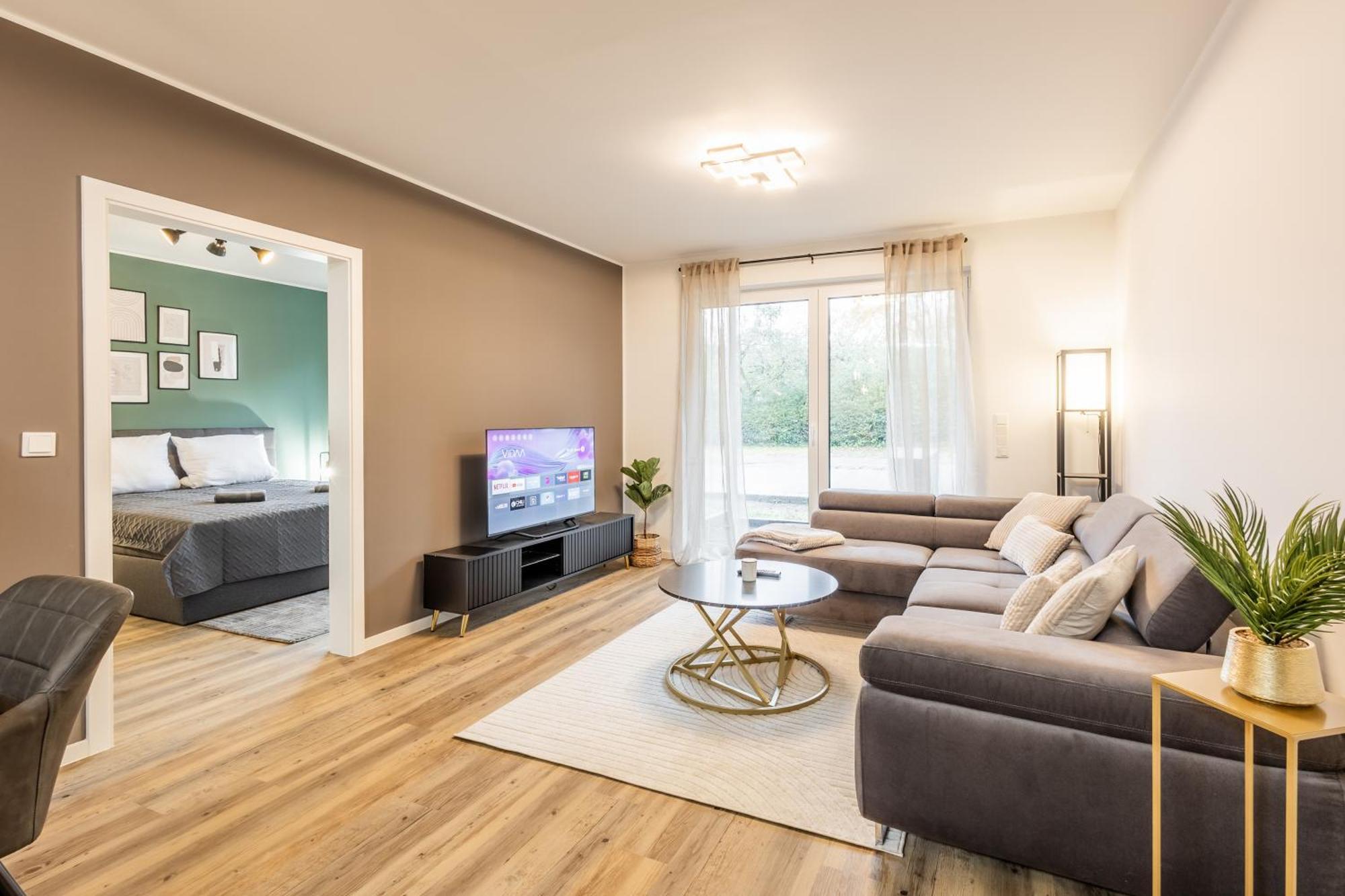 Premium Suite 02 I Smart-Tv I Terrasse I Wifi Hamm  Exterior foto