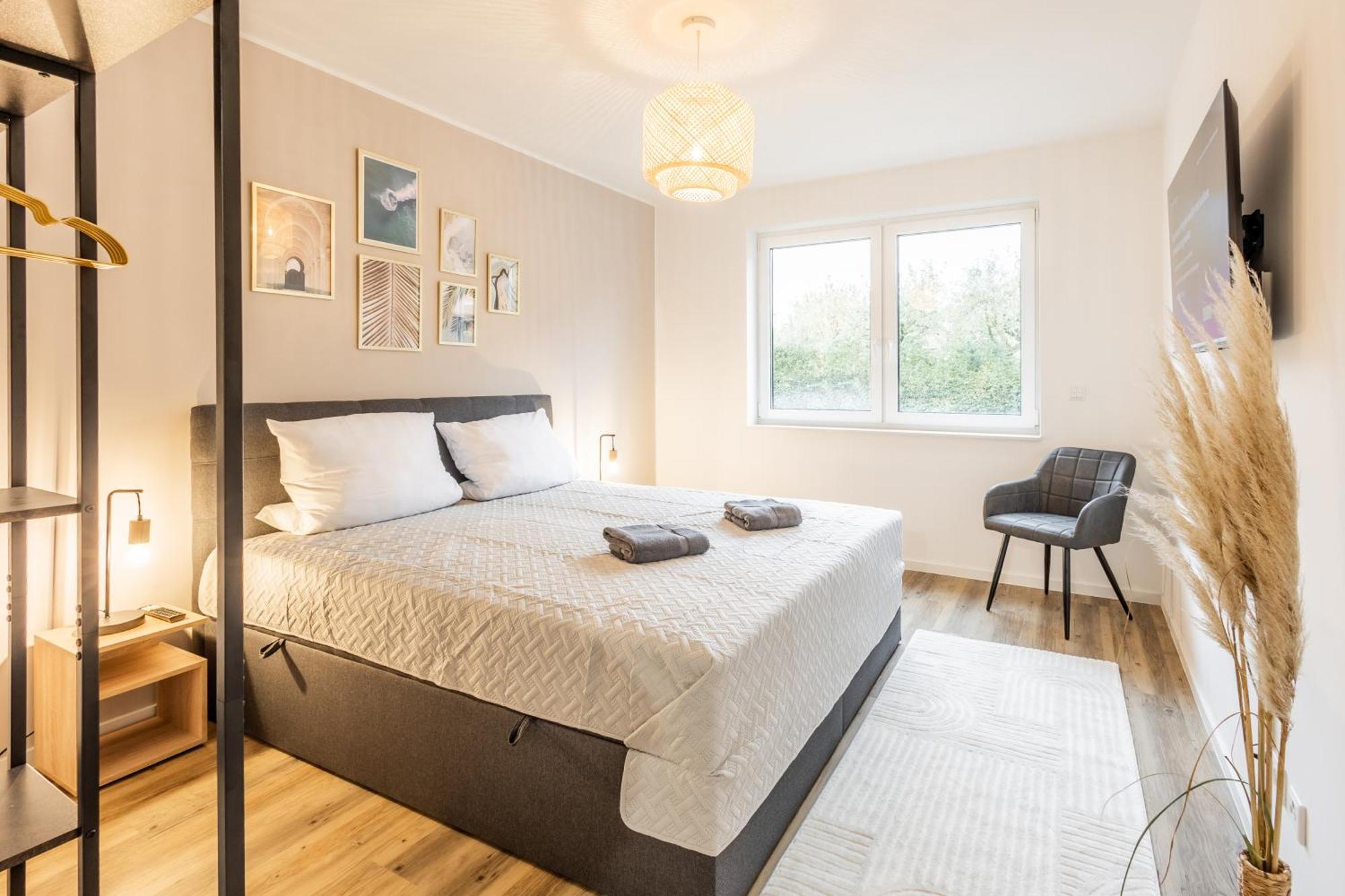 Premium Suite 02 I Smart-Tv I Terrasse I Wifi Hamm  Exterior foto