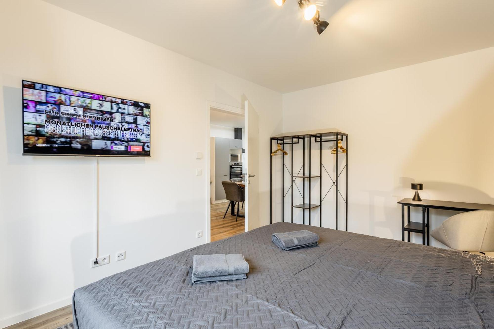 Premium Suite 02 I Smart-Tv I Terrasse I Wifi Hamm  Exterior foto